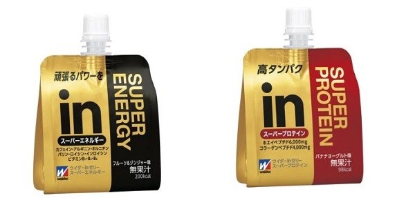 効率的に栄養が摂れる　「ウイダーinゼリー スーパーエネルギー／スーパープロテイン」発売