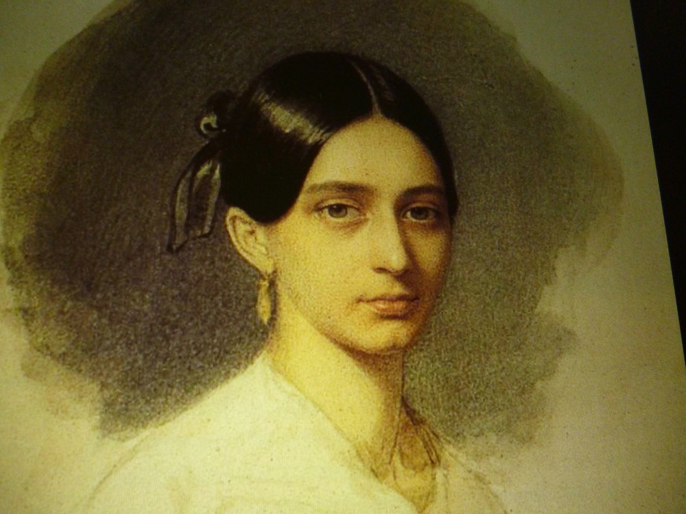 結婚前のクララの肖像