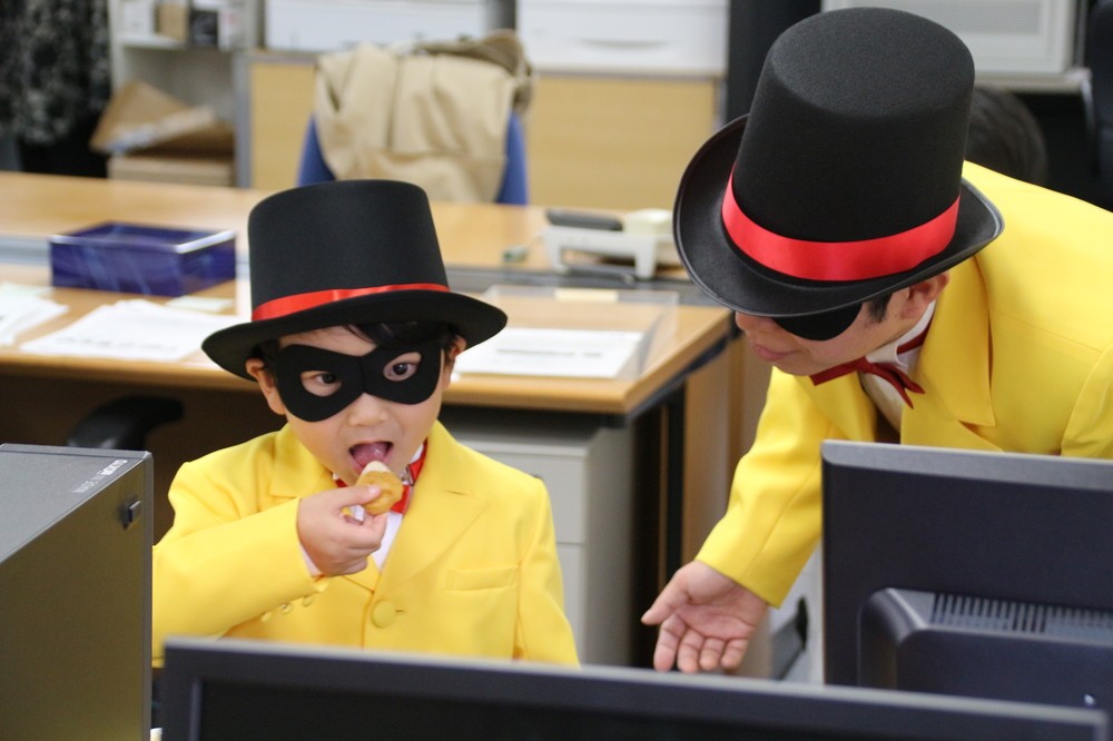 「怪盗ナゲッツ」と「怪盗ちびナゲッツ」