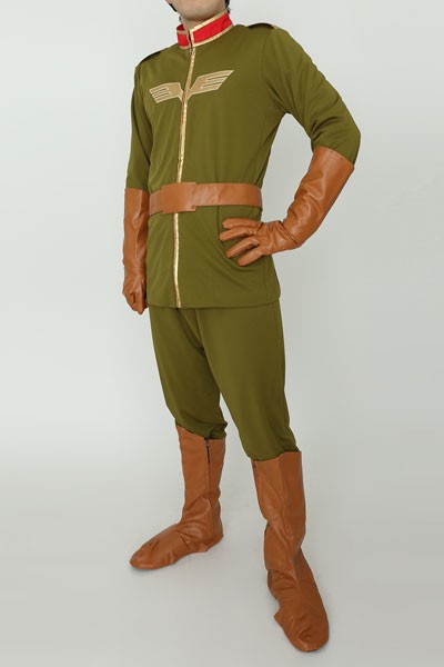 これを着て叫ぼう「ジーク・ジオン！」ジオン公国軍（下士官ver.）コスチューム一式セット