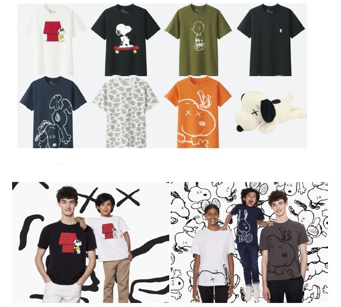 大人気コミック「PEANUTS」がKAWSの手で大変身！
