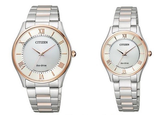 シンプルなデザインで贈り物にも最適！　「シチズンコレクション」から薄型時計ペアモデル発売