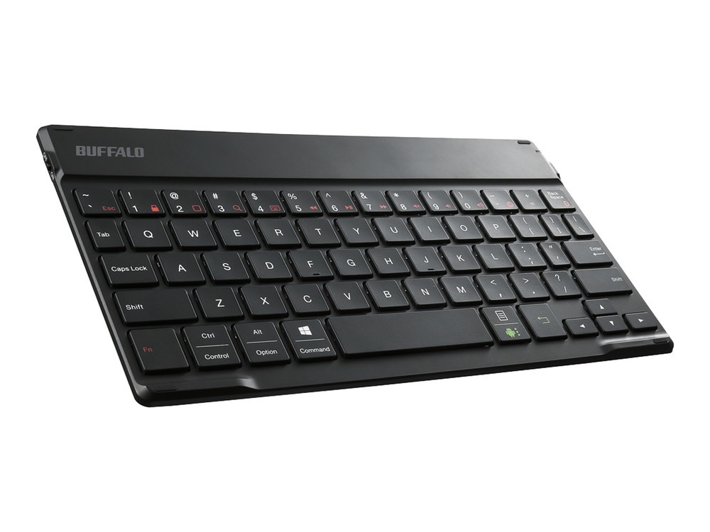 iOS／Android／Windows／macOS対応　薄くて軽いBluetoothキーボード