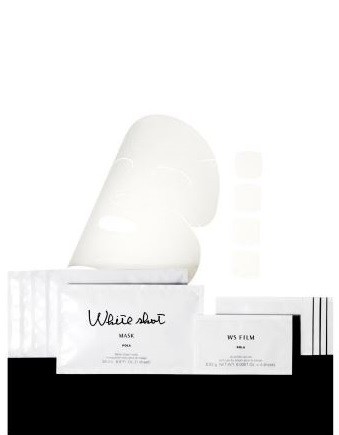 まっさらに輝くような肌を目指す！　美白シートマスクとフィルム状美容液のセット「ホワイトショットQX」