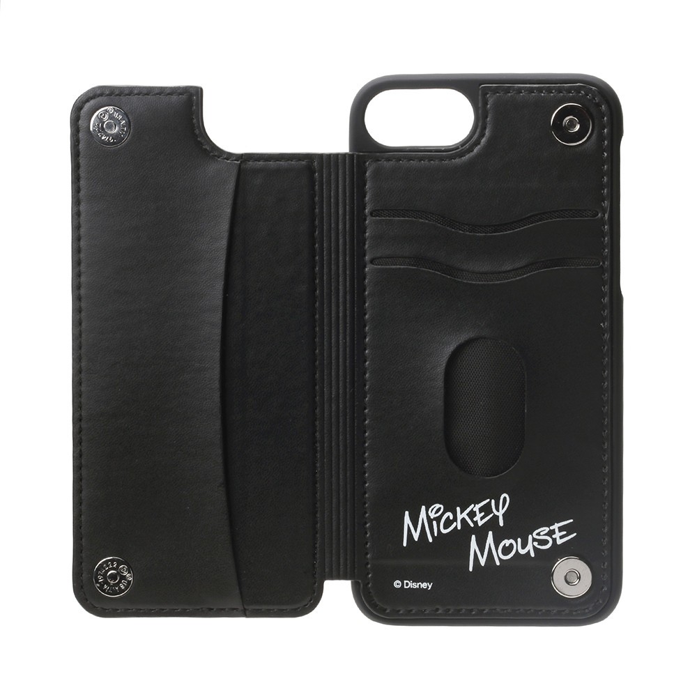 ミッキーマウスを背面フリップにプリントしたiPhone 7／6s／6ケース