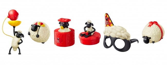マックのハッピーセットに「ひつじのショーン」登場！　週末プレゼントも