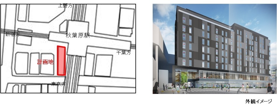 ホテルの進出地