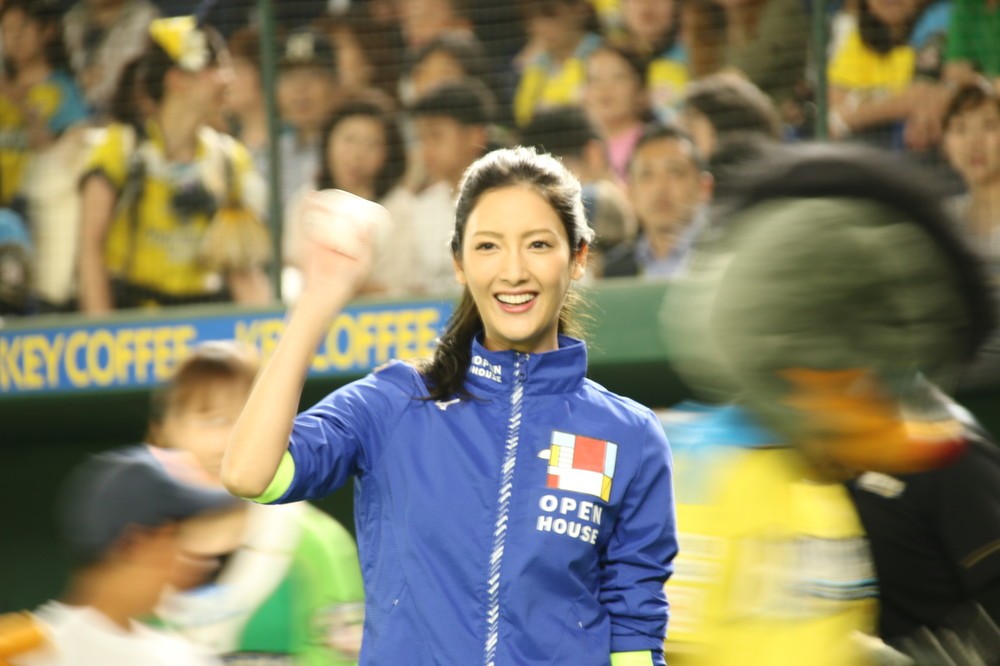 見事なピッチング