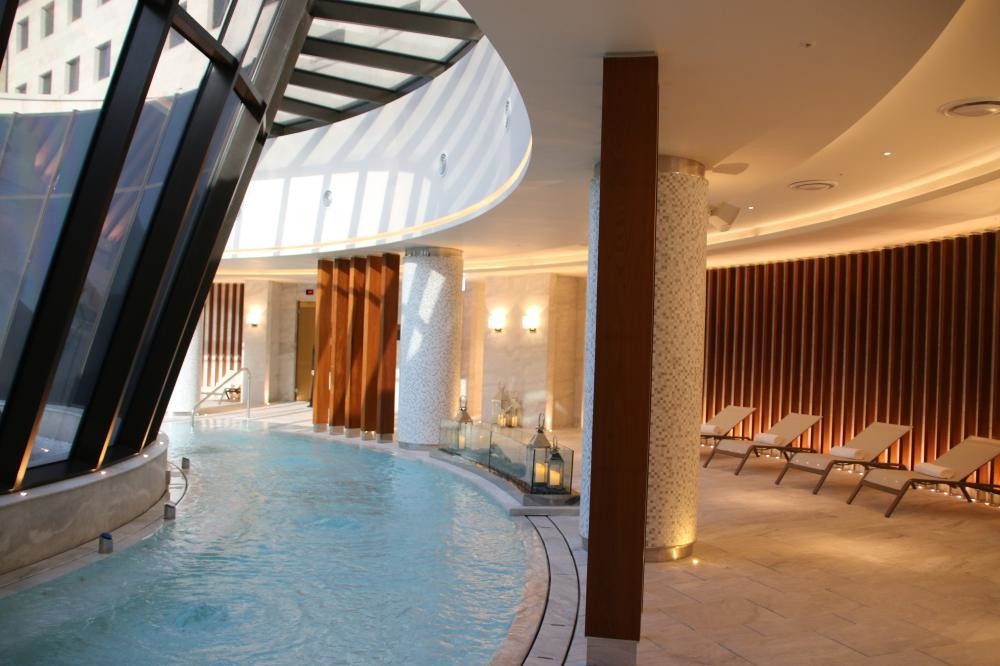 ホテル宿泊者専用のサウナも完備