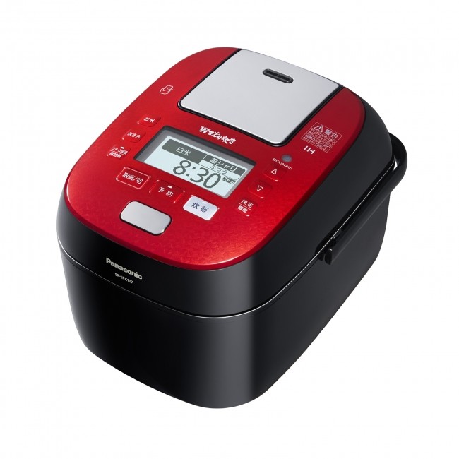 パナソニックのIHジャー炊飯器「Wおどり炊き」　「加圧追い炊き」で甘みともちもち感アップ