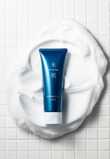 思わず触れたくなる　コーセー「米肌」からつるすべ肌を叶える「肌潤　洗顔クリーム」