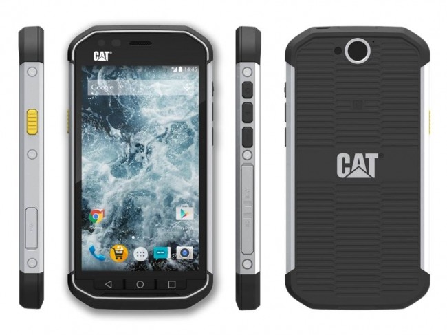 建機ブランド「CAT」のSIMフリースマホ「S40」　耐衝撃・防水・防塵など厳環境でも使える