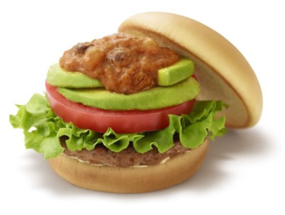 「アボカドチリバーガー」