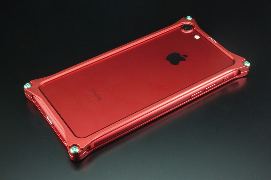 「式波・アスカ・ラングレー」モチーフのiPhone 7／7 Plus向けアルミバンパー