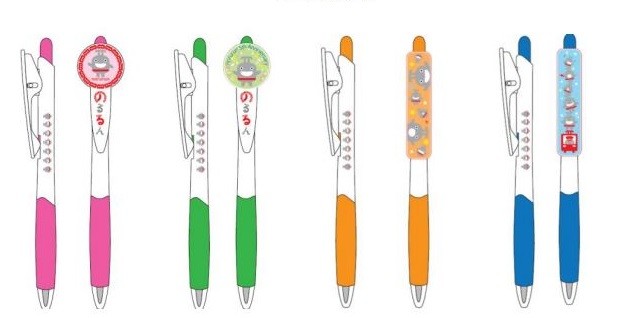 東急ステーションリテールサービス、新東急グッズ「のるるん」のボールペンとリングノート発売