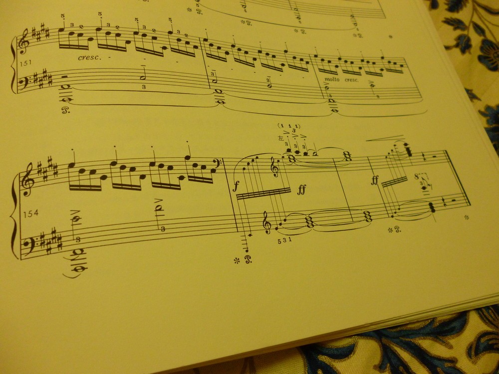 最後は、フォルテできらびやかに終わり、雨は上がったかのようだ