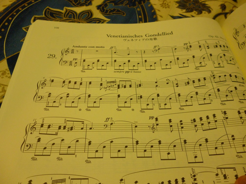 ヴェネツィアの舟歌　第3　この後に続く「舟歌」の嚆矢となった