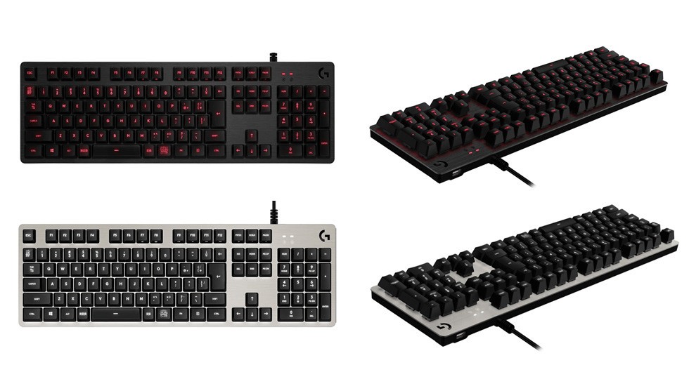 航空機にも使われるアルミボディ　ロジクールのゲーミングキーボード「G413」