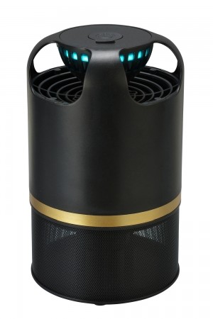 近紫外線ランプが蚊を誘導しファンで吸引する捕虫器　赤ちゃん、ペットにも安心