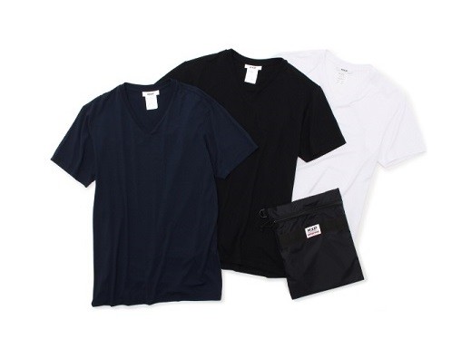 出張に便利なビジネスマンのトラベルキット　宇宙下着技術を応用