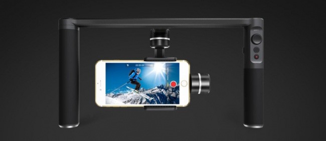 iPhoneで浮遊感のある動画撮影を実現するジンバル「SPGPlus」　アクションカメラにも対応