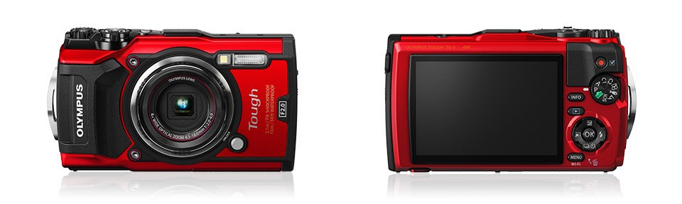 各種センサーの情報を記録し臨場感ある映像を楽しめる　タフネスコンパクトデジカメ