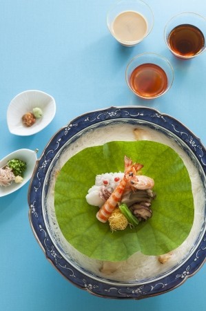 お値段1万円の高級素麺「夏陰」　スイスホテル南海大阪に期間限定で登場