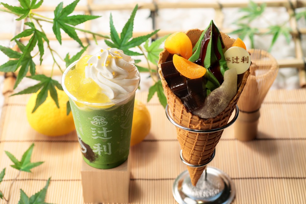 辻利 銀座店に夏季限定メニュー　「辻利ソフト 夏のパルフェ」がおいしそう！！