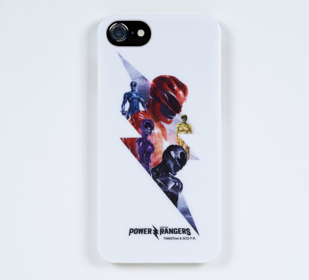 映画「パワーレンジャー」iPhoneケース　ホワイト＆ブラックの2デザイン