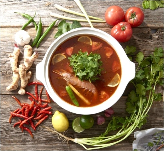 パクチー嫌いは逃げ出すレベル　無限パクチーのトムヤムクン、温野菜に降臨