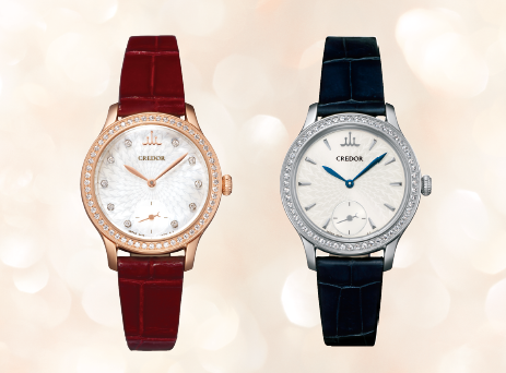 日本女性の手元をエレガントに彩る腕時計　「クレドール」から