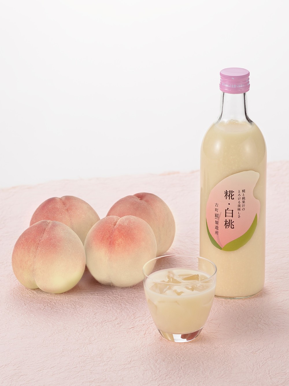 冷やして飲む夏の甘酒　「糀・白桃」数量限定で発売