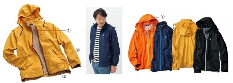 スポーツな普段着「ウインドブレーカーブルゾン」　ディノス・セシールから