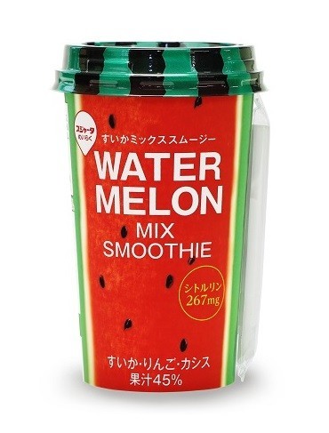 スイカ感が口いっぱいに広がる！　お手軽スイカのスムージー