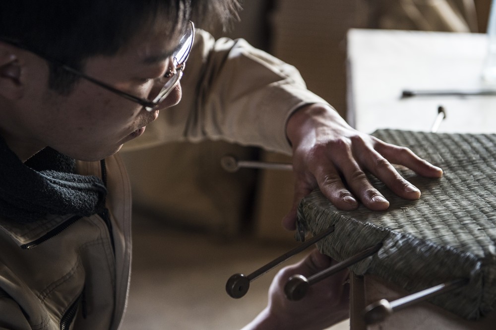 製作風景（草新舎提供）