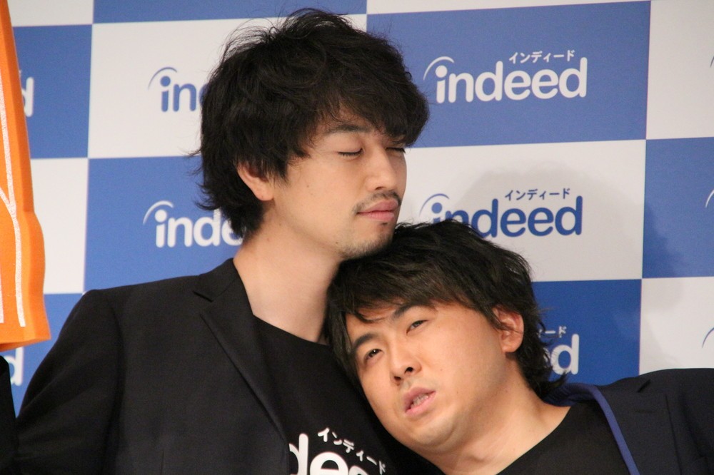 トレエン斎藤、ついに「フサフサ」に　Indeedイベントで実現