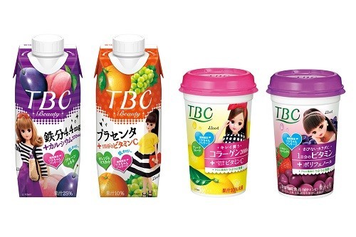 「TBCドリンク」が「リカちゃん」仕様に　期間限定パッケージで発売