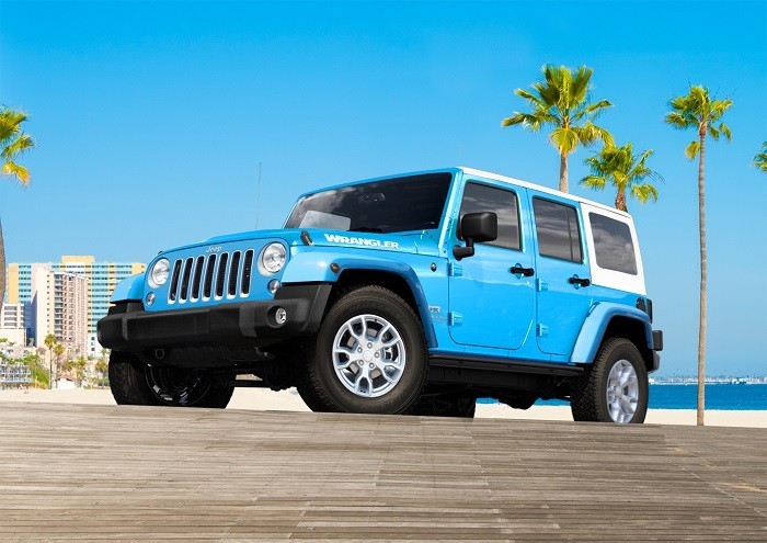 初のホワイトハードトップを組み合わせた「Jeep Wrangler JK」　100台限定