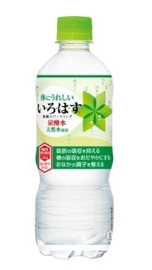 「い・ろ・は・す」から無糖スパークリング　優しい炭酸刺激