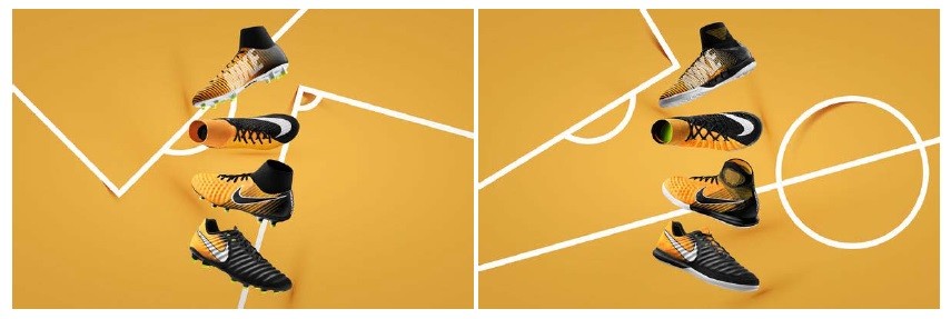 ナイキフットボールからレーザーオレンジカラーが新しい！　スパイクシューズのニューモデル