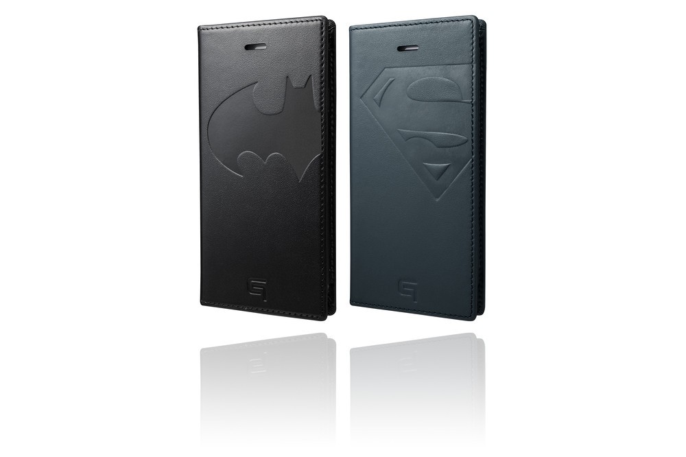 「バットマン」「スーパーマン」ロゴが目立つ　iPhoneシリーズ向けフルレザーケース