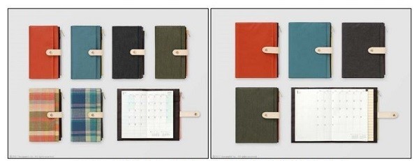 ツールをすっきり収納できる手帳「ポーチダイアリー」　デザインフィル