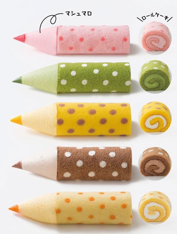 何これかわいい！　カラフルな「色えんぴつろーる」