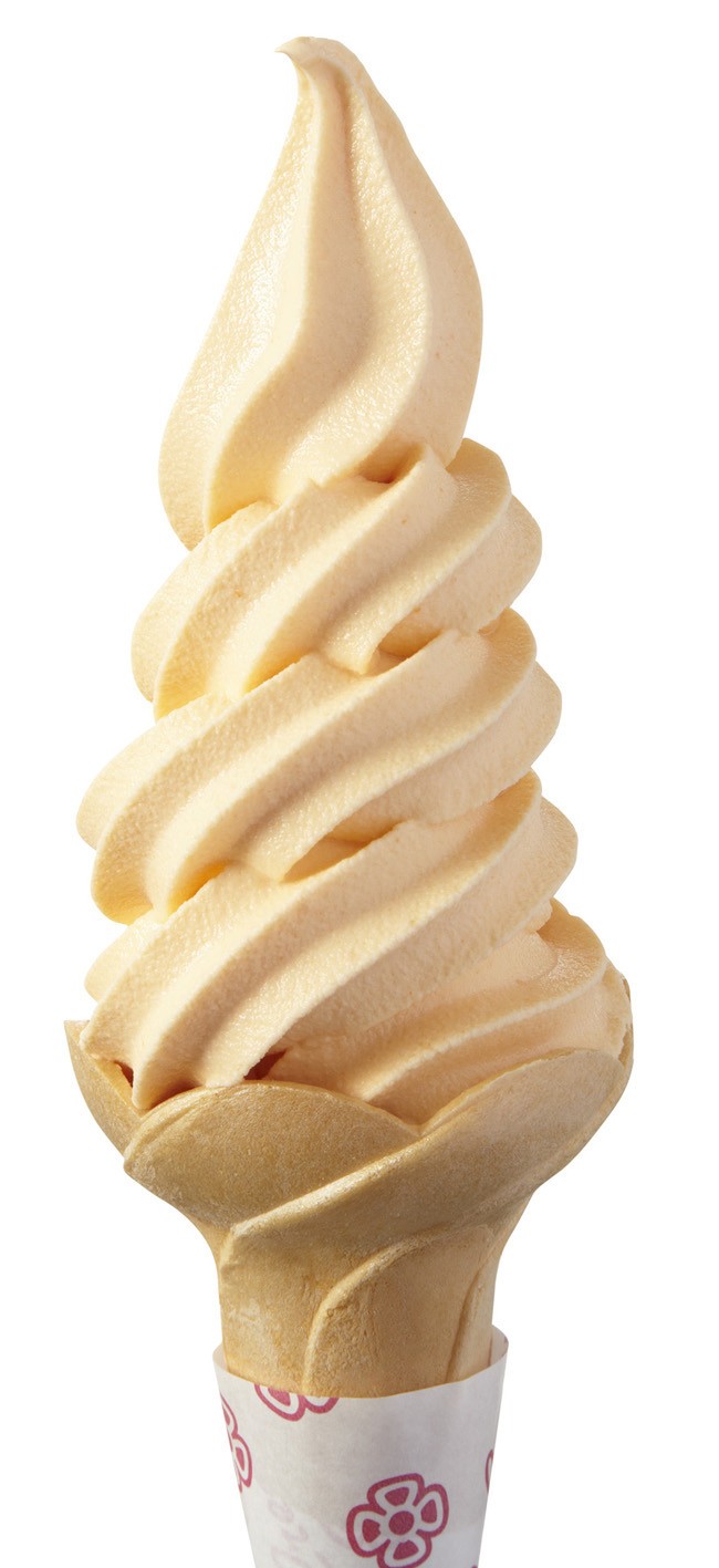 夕張メロンソフトクリーム（北海道どさんこプラザ）