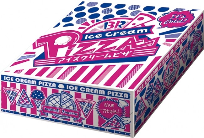 ボックスもピザ風