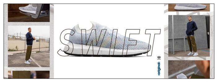 アディダスジャパン、1980年代のランニングモデルがモダンに進化「SWIFT」発売