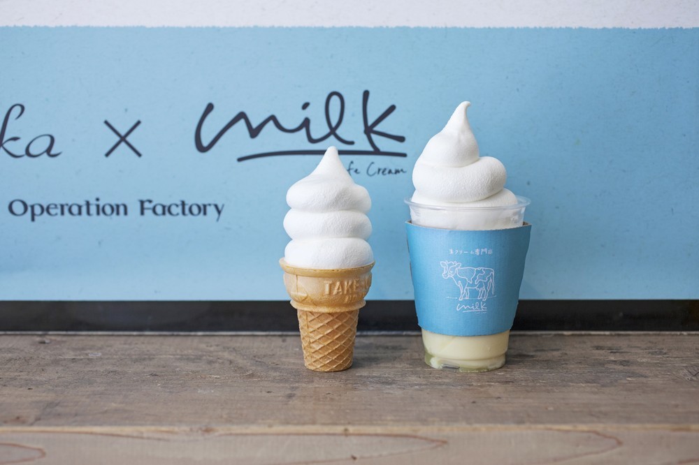 1か月で3万人が押し寄せたの生クリーム専門店「MILK」　満を持して原宿＆渋谷にオープン