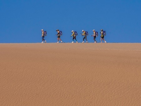 この時に参加したあんまマッサージ指圧師の村木貴広さんは、遺書を書いて出発したという。それほど不安だった。