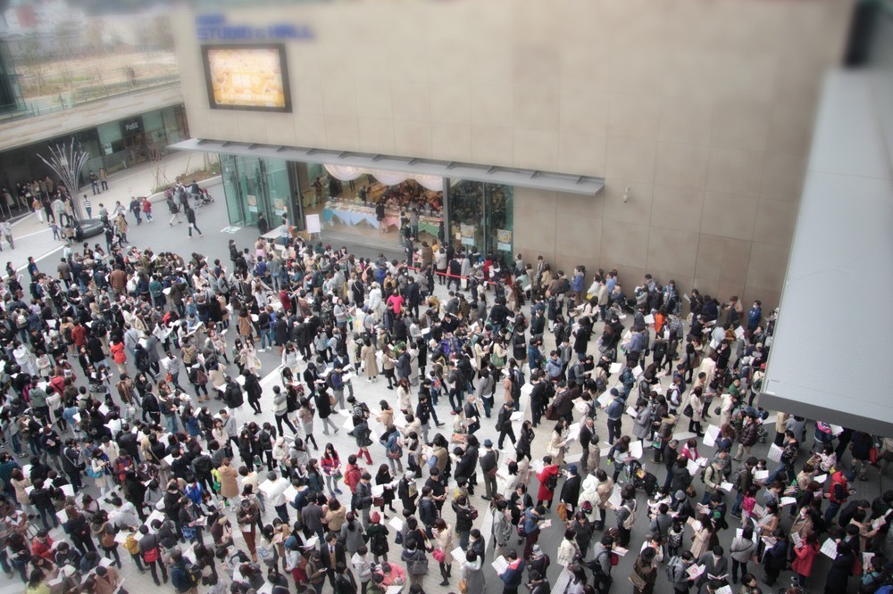 2016年開催のカレーパン博覧会の様子