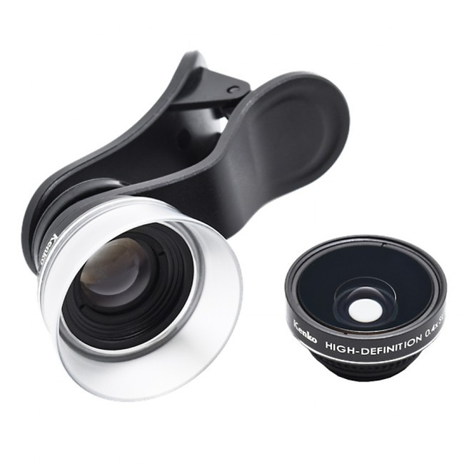 スマホカメラで超広角＆超接写撮影ができるクリップレンズ